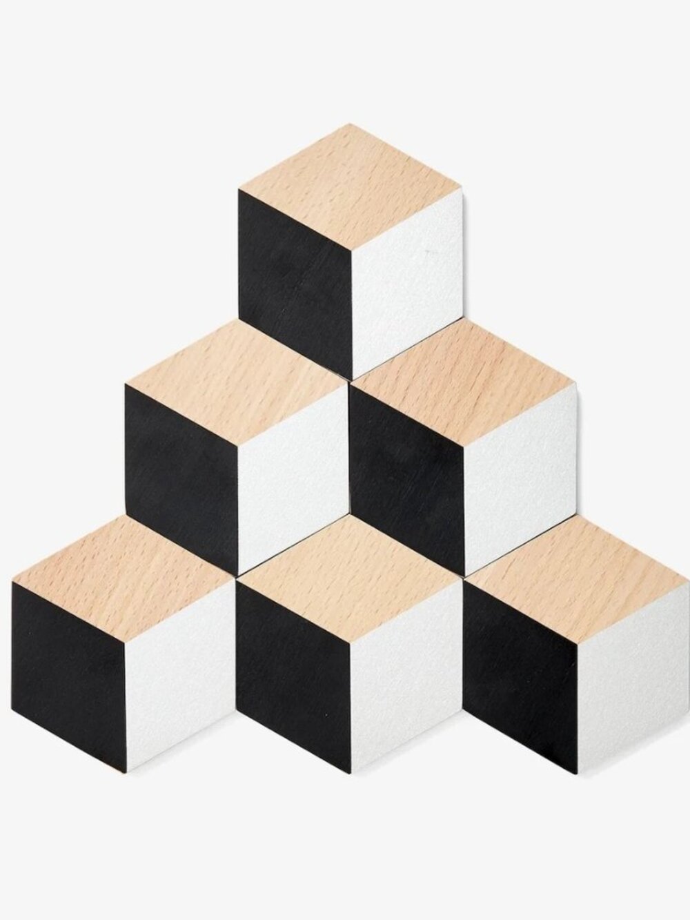 Bower for Areaware - Table Tiles Coasters metallic silver - 1 Tile
